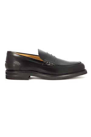 Black leather loafer BERWICK 1707 | 5633ANTIKNEGRO